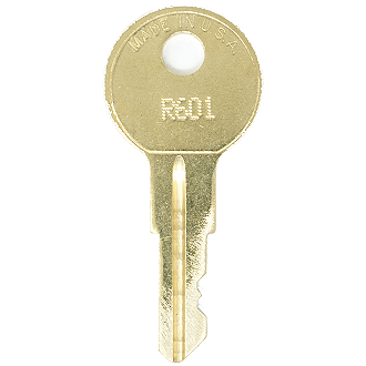 2 CSPS Replacement Toolbox Keys Code Cut R601 to R620 Tool Box Chest Lock Key 