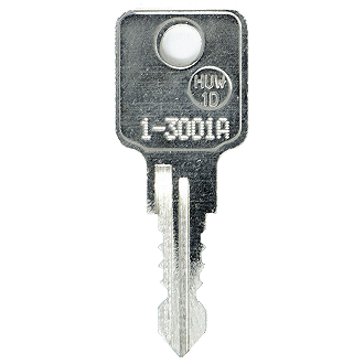 Huwil 1-3001A - 1-4000A - 1-3780A Replacement Key