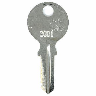 Huwil 2001 - 2205 - 2101 Replacement Key