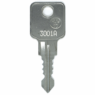 Huwil 3001A - 4000A - 3868A Replacement Key