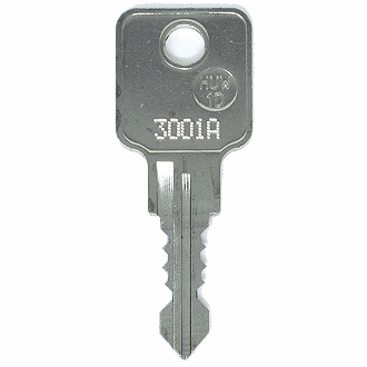 Huwil 3001A - 4000A - 3082A Replacement Key