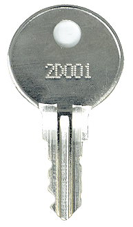 Ilco 2D001 - 2D150 - 2D119 Replacement Key
