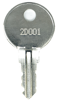 Ilco 2D001 - 2D150 Keys 