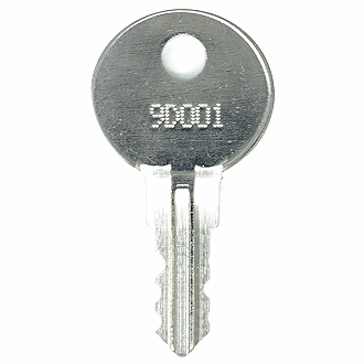 Ilco 9D001 - 9D100 - 9D047 Replacement Key