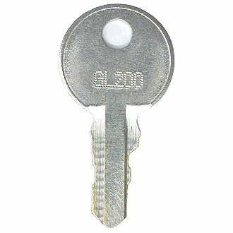 Illinois Lock GL200 - GL249 - GL246 Replacement Key