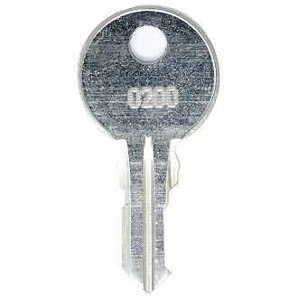 Illinois Lock O200 - O452 - O258 Replacement Key