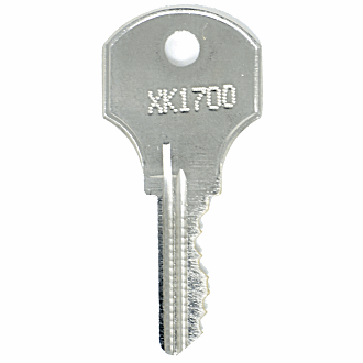 Kennedy K101-K299 Utility Toolbox Cabinet Key Replacement Copy 