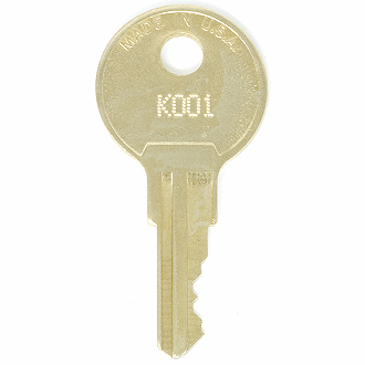 Korden K001 - K165 - K104 Replacement Key