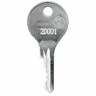 Lowe & Fletcher 2D001 - 2D200 - 2D179 Replacement Key