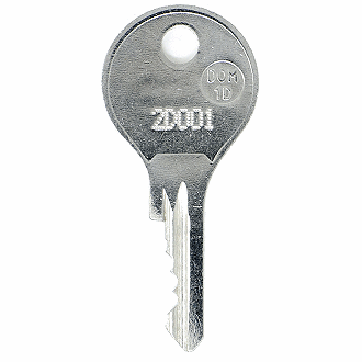 Lowe & Fletcher 2D001 - 2D200 - 2D186 Replacement Key