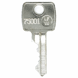 Lowe & Fletcher 75001 - 75200 [9302301-R BLANK] - 75075 Replacement Key