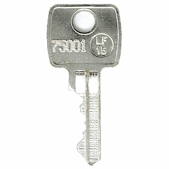 Lowe & Fletcher 75001 - 75200 [9302301-R BLANK] - 75104 Replacement Key