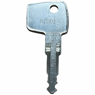 Lowe & Fletcher M1001 - M3000 - M1256 Replacement Key