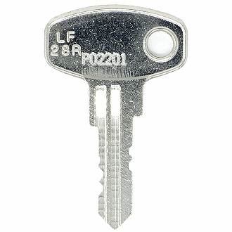 Lowe & Fletcher PO2201 - PO2215 - PO2211 Replacement Key