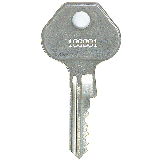 Master Lock 10G001 - 10G999 [1092-6000B-M25 BLANK] - 10G497 Replacement Key