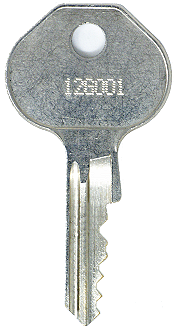 Master Lock 12G001 - 12G999 [1092-6000 BLANK] - 12G159 Replacement Key