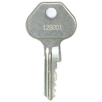 Master Lock 12G001 - 12G999 [1092-6000B-M25 BLANK] - 12G514 Replacement Key