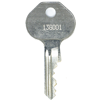 Master Lock 13G001 - 13G999 [1092-6000 BLANK] - 13G476 Replacement Key