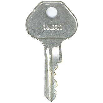 Master Lock 13G001 - 13G999 [1092-6000B-M25 BLANK] - 13G195 Replacement Key