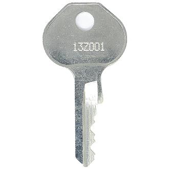 Master Lock 13Z001 - 13Z999 - 13Z186 Replacement Key