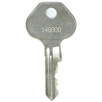 Master Lock 14G000 - 14G999 - 14G161 Replacement Key