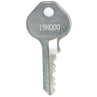 Master Lock 19N000 - 19N999 - 19N612 Replacement Key