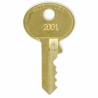 X2601-X2640 KEY Keys for Master padlock #1 cut to your code Licensed Locksmith. 
