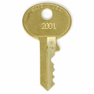 Master Lock 2001 - 4200 - 2052 Replacement Key