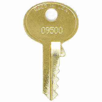 Master Lock 9001 - 10000 - 9593 Replacement Key