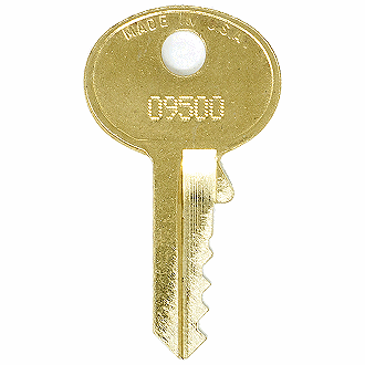 Master Lock 9001 - 10000 - 9971 Replacement Key