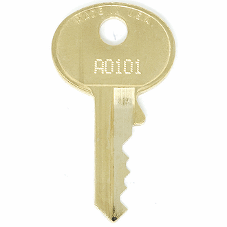 2 Master No.5 Padlock Replacement Keys Code Cut  A1600 to A1650 Lock Key #5