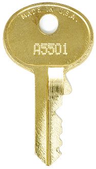Master Lock A5501 - A6400 - A5509 Replacement Key