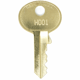 Master Lock H001 - H700 - H190 Replacement Key