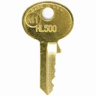 Master Lock HL500 - HL999 - HL512 Replacement Key