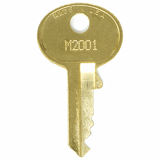 Master Lock M2001 - M5000 - M3505 Replacement Key