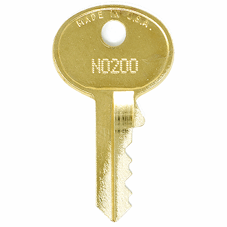 Master Lock N0200 - N1000 - N0984 Replacement Key