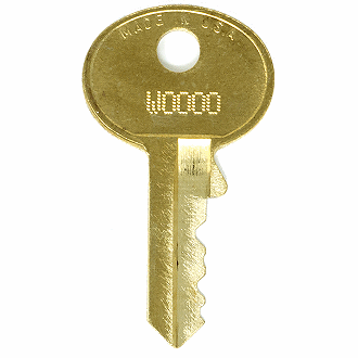 Master Lock W0000 - W3500 - W1024 Replacement Key