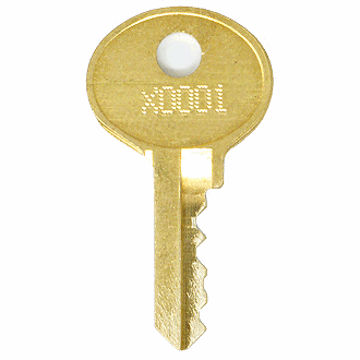 Master Lock X0001 - X1650 - X0911 Replacement Key
