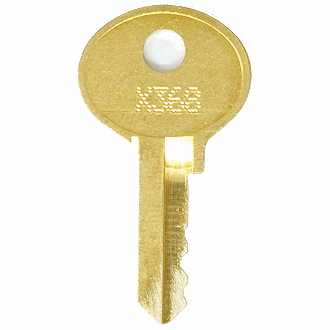 Master Lock X368 - X785 - X674 Replacement Key