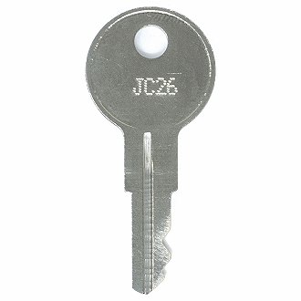 MMF Industries JC26 - JC50 - JC47 Replacement Key