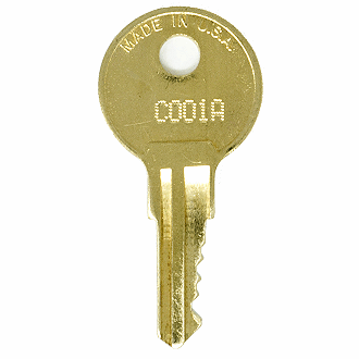 CompX National C001A - C783A [OVAL] - C769A Replacement Key