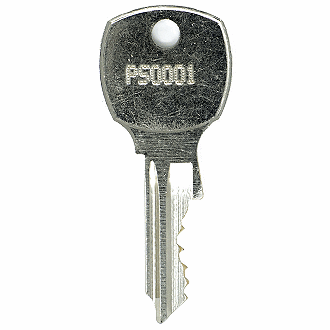 CompX National PS0001 - PS1362 - PS1277 Replacement Key