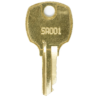 CompX National SA001 - SA633 - SA462 Replacement Key