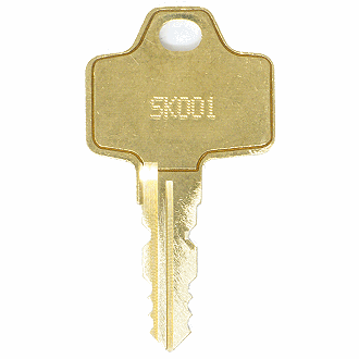 CompX National SK001 - SK728 - SK205 Replacement Key