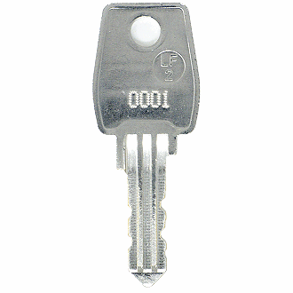 Pundra 0001 - 1056 - 0331 Replacement Key