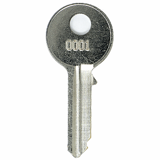 Real Locks 0001 - 1005 - 0955 Replacement Key