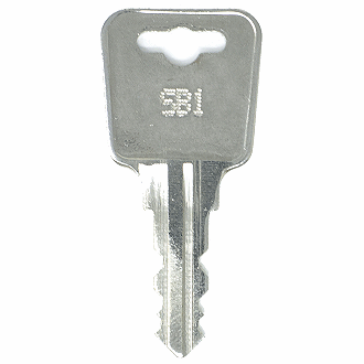 2 NEW KEYS FOR  Sentry Safe Chest LOCKSMITH. Key Cut To Code SB0-SB9 keys 