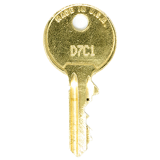 Shaw Walker D7C1 - D7C210 [OLD VERSION] - D7C139 Replacement Key