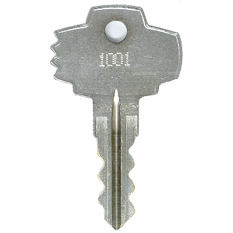 2 Snap-On Toolbox Lock Keys Code Cut Y101 thru Y150 Snap On Toolbox Locks Key 