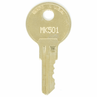 Steelcase MK501 - MK650 - MK549 Replacement Key